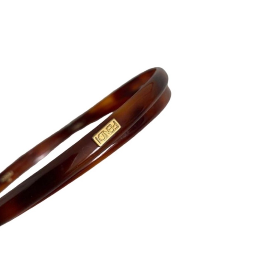 Fendi Tortoiseshell Hair Accessory - Picture 4 of 10